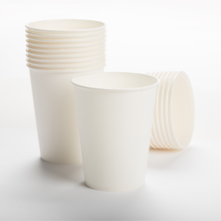 VASOS BLANCOS CARTON